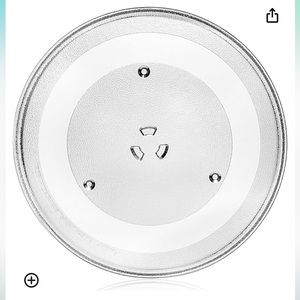 13.5" Microwave Glass Turntable Plate Replacement for GE Hotpoint Microwaves
